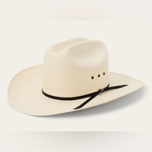 Stetson- Rancher 10X Straw Hat. Size 7 1/4. Worn once